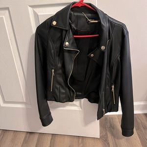 Bebe leather jacket